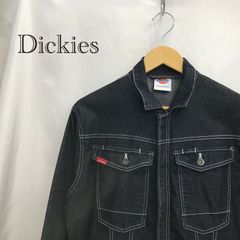 人気商品】ディッキーズ デニムジャケット ブラック M A447 - メルカリ