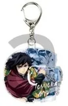 冨岡 義勇 鬼滅の刃 トレーディングイニシャルキーホルダー A 冨岡義勇 グッズ アクリルキーホルダー キーホルダー アクキー