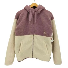 アディダス adidas オーバーサイズフィット ボア フルジップジャケット レディース import：S 