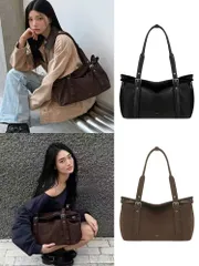 【新品·未使用*2色選択可能】STANDOIL スタンドオイル VELOW BAG ミディアム バッグ ショルダーバッグバッグ 韓国ファッション レディース