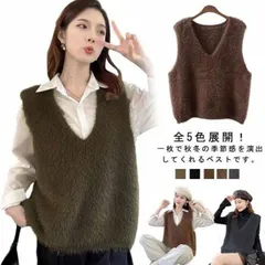 ベスト レディース ファーベスト オーバーサイズ ゆったり フェイクファー ミドル丈 ジャケット アウター エコファー羽織り 秋冬 ふわふわ もこもこ 大人 アウター コート おしゃれ  羽織り 厚手#dongdong12211