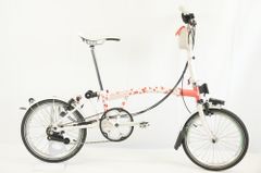 BROMPTON Cherry Blossom 2024 Model 16-inch Mini Velo / Bychari Urawa Base