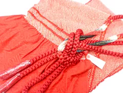 【京松】【着物】 和装小物 帯締め 帯揚げ セット 帯締 帯揚 振袖用 総絞り 丸組 金糸 23W-10377