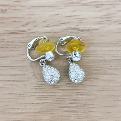 ☆ SWAROVSKI スワロフスキー イヤリング ティアドロップ【アクセサリー】【1】