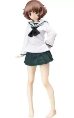 【中古】フィギュア 秋山優花里 制服＆あんこうスーツVer. 「ガールズ＆パンツァー」 B-Style 1/4 PVC製塗装済み完成品