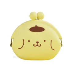 ポムポムプリン コインケース POCHI ポチ サンリオ ピージーデザイン シリコンがまぐち 小銭入れ キャラクター グッズ 