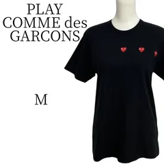 ★美品 PLAY COMME des GARCONS 黒 半袖 Tシャツ M HMR082-17