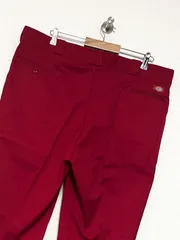 【Dickies】USA製 90s 874 ワークパンツ 42 レッド ディッキーズ ビックサイズ ヴィンテージ 古着