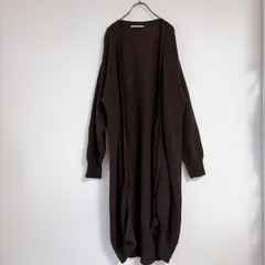 【URBAN RESEARCH】アーバンリサーチ(F)長袖 カーディガン 無地 ウール100% ロング丈