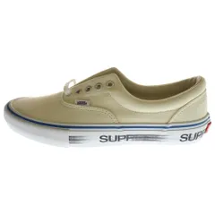 SUPREME (シュプリーム) 16SS ×VANS Motion Logo Era Pro バンズ モーションロゴ エラ プロ ローカットスニーカー US10/28cm ホワイト VN000VFBJ65