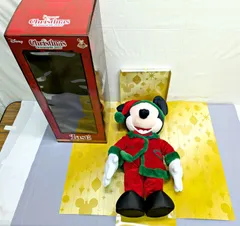 Happyくじ　クリスマスオーナメントくじ　2025　BIG！スタンディングぬいぐるみ　ラスト賞　ミッキーマウス　830