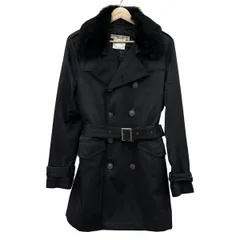 未使用✨キャサリンハムネットロンドン トレンチコート ラビットファー ブラック 2025年最新】hamnett コートの人気アイテム - メルカリ