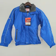 【タグ付き未使用品】FIELD MESSAGE　中綿ブルゾン　ジャンパー　ジップアップ　ブルー　Mサイズ