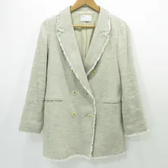 2026年最新】 NOBLE (ノーブル) スラブツイードダブルテーラード