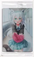 バンダイ hololive ERROR SPECIAL チョコウエハース(2648254) 白雪稲裡/白上フブキ 4