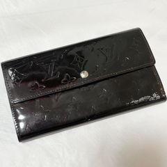ルイヴィトン ヴェルニ ポルトフォイユ サラ 長財布 ブラック