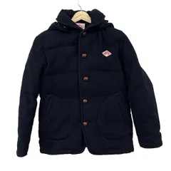 DANTON(ダントン) ダウンジャケット サイズ36 S レディース - ダークネイビー 長袖/フード着脱可/冬/BEAMSコラボ