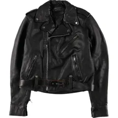 古着 ハーレーダビッドソン Harley-Davidson 中綿入り ダブルライダースジャケット メンズS相当/eaa575066