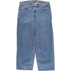 古着 00年代 リーバイス Levi's SILVER TAB シルバータブ BAGGY バギー テーパードデニムパンツ メンズw37相当/evb030824
