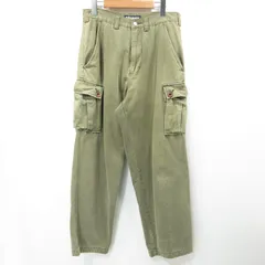 【三重本店】 中古 STUSSY | ステューシー カーゴパンツ 紺タグ カーキグリーン サイズ：31 【107】