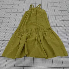 ◇ ⊂ 【チャオパニックティピー CIAOPANIC TYPY】キッズ ワンピース L(120-130) マスタード系 綿100% TYZ3031409A0001 E  【1510070015990】