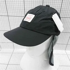 ◇ ⊂ 未使用 【コールマン Coleman】サンシェードキャップ ブラック系 アウトドア 帽子 UVカット レディースメンズ E  【1510230001320】