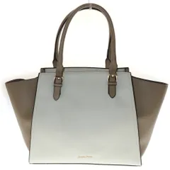 Samantha Thavasa (サマンサタバサ) エンターライン 2WAY レザートート ハンドバッグ ショルダーバッグ ホワイト/ベージュ レディース