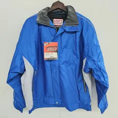 【タグ付き未使用品】FIELD MESSAGE　中綿ブルゾン　ジャンパー　ジップアップ　ブルー　4Lサイズ