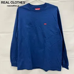 Supreme/シュプリーム【24AW】Small Box Logo L/S Tee/スモール ボックスロゴ 長袖 Tシャツ/ダークロイヤル/L