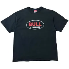Champion 半袖Tシャツ BULL ブラック Lサイズ 00s チャンピオン 古着