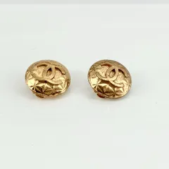 CHANEL（シャネル）ココマーク　イヤリング　ヴィンテージ　96P　ゴールド