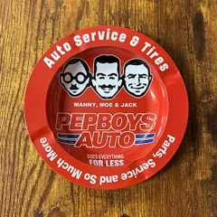 【灰皿】PEPBOYS AUTO Ash Tray トレイ 小物入れ アメリカン雑貨