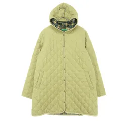 earth music&ecology アースミュージックアンドエコロジー キルティングジャケット M ベージュ フーディー レディース 古着