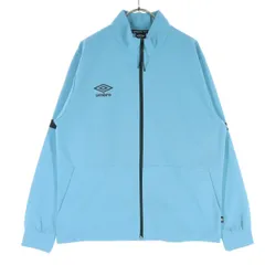 umbro アンブロ ワンポイントロゴ 長袖 ジップジャケット L ブルー メンズ 古着