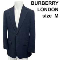 ◆ バーバリーロンドン BURBERRY LONDON テーラードジャケット ブレザー シングルブレスト グレージュ 毛 92-80-170  A5 M メンズ S5X255
