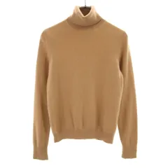 UNIQLO ユニクロ カシミヤ100％ 長袖 タートルネック セーター M ベージュ系 ニット レディース 古着