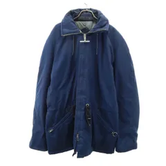 MIGHTY MAC マイティーマック 80s ヴィンテージ 中綿ジャケット 44 ネイビー メンズ 古着