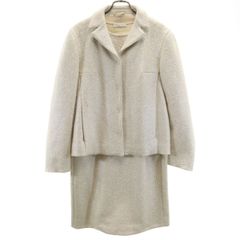□ 49068☆ PRADA プラダ ワンピース ダークネイビー レザー切替