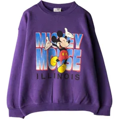 古着 90年代 Velva Sheen MICKEY MOUSE ミッキーマウス キャラクタースウェットシャツ トレーナー USA製 メンズXL相当/eaa595230