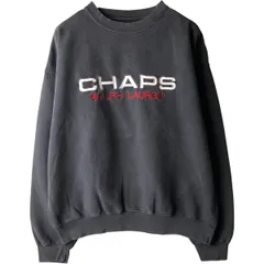 古着 ラルフローレン Ralph Lauren CHAPS チャップス スウェットシャツ トレーナー メンズL相当/eaa595224