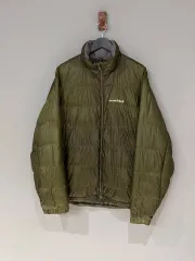 モンベル ジャパン アルパイン カーキ ダウンジャケット