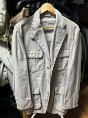 ルビーアム lbm 50サイズ ベージュ サファリ ジャケット 103