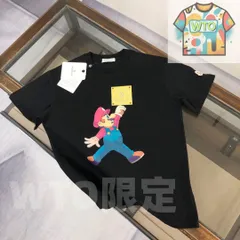 【WTO通販】MONCLER 春夏 カップルTシャツ ブラック/ホワイト [本日特価|新品未使用品]-WTO輸入-YXC16