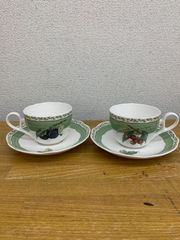 Richard Ginori リチャード ジノリ プレート 皿 金縁 バラ 花柄 6枚