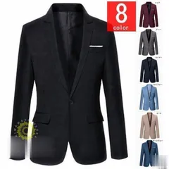 テーラード スーツ ブレザー 秋 テーラードジャケット 冬 ビジネス フォーマル ジャケット 長袖 メンズ
