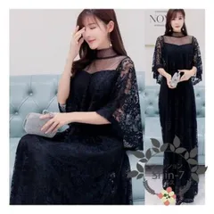 30代 フォーマル ワンピース 女性 親族 40代 パーティードレス 袖あり 服 ロングワンピース膝丈お呼ばれ 大きいサイズ 結婚式 ドレス 50代 