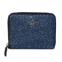 COACH(コーチ) 2つ折り財布 - ネイビー