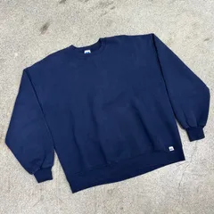 【Russell】90s Front V Sweat Made in USA M 