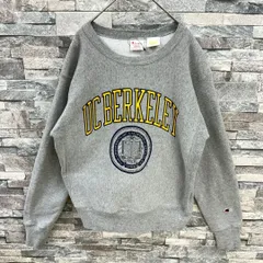 champion チャンピオン REVERSE WAVE リバースウィーブ CALタグUC BERKELEY目ロゴ カレッジスウェットトレーナー グレー アメリカ製 USA M