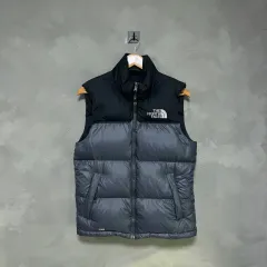 THE NORTH FACE ザノースフェイス ヌプシ Nuptse(ヌプシ) 700 グースダウン ダウン ベスト グレー